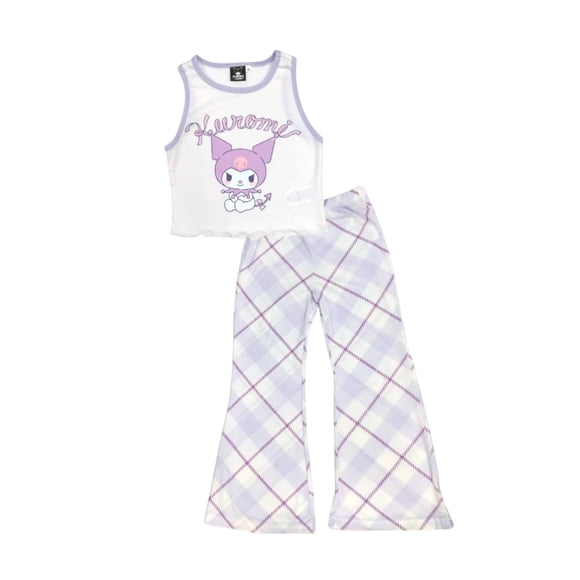 Pijama Infantil DTR Kuromi Talla 6 Color Hueso