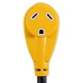 thumbnail image 2 of Camco PowerGrip Camper/RV Generator Adapter | Rated for 125 Volts/3750 Watts | Copper, 10/3-Gauge Wires, Black and Yellow (55272), 2 of 7