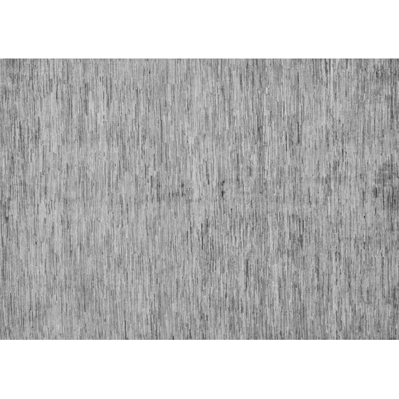Ahgly Company Indoor Rectangle Solid Gray Modern Area Rugs, 2' x 4'
