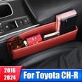 thumbnail image 2 of Caja de almacenamiento de hendidura para asiento de coche, bolsillo para Toyota CHR CH-R, 2016, 2017, 2018, 2019, 2020, 2021, 2022, 2023, 2024, accesorios de soporte para teléfono, 2 of 5