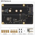 thumbnail image 2 of Placa de Expansión X872 para 4, USB A M.2 NVMe SSD NAS, Compatible con Arranque Desde SSD, 2 of 5