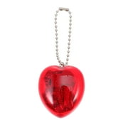Box Kekychain Heart- Shaped Box Pendant Box Pendant Charm Pendant Gift Key Chain Ring Bag Hanging Red