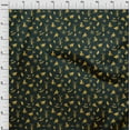 thumbnail image 4 of oneOone Viscose Chiffon Yellow Fabric Halloween Diy Clothing Quilting Fabric Print Fabric By Yard 42 Inch Wide, 4 of 4