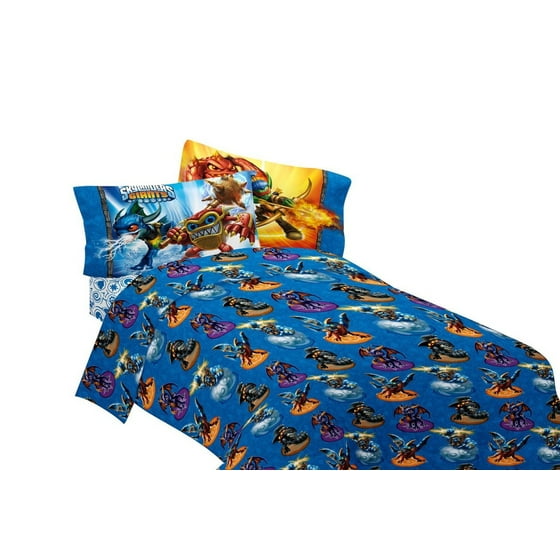 Activision Skylanders Sky Friends Microfiber Sheet Set, Twin