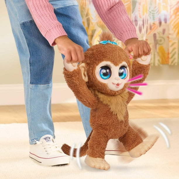 Just Play furReal Peanut The Playful Monkey Interactive Toy, 15