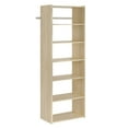 thumbnail image 1 of Easy Track Essential Shoe Tower Storage and Organizer Kit, Honey Blonde, 1 of 4