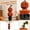 29.5", variant on 29.5" Halloween Artificial Pumpkin Topiary Tree, Jack-O-Lantern Artificial Potted Boxwood Plant for Faux Autumn Front Door, Yard and Halloween Home Decoration