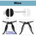 thumbnail image 6 of RUseeN Eyeglass Nose Pads, 3.2mm Thickness Adhesive Anti Slip Glasses Nose Grips with Air Bag for Sunglasses Eyeglasses Reading Glasses (20 Pairs, Black), 6 of 7
