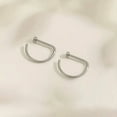thumbnail image 5 of Non Pierced Nose Hoop Fashion Punk Fake Ring Stainless Steel Clip On Jewelry, 5 of 5