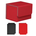 thumbnail image 4 of Estuche para tarjetas DYNWAVEMX con cierre magnético capacidad para 100 tarjetas Rojo, 4 of 8