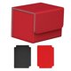 thumbnail image 4 of Estuche para tarjetas con cierre magnético. Capacidad para 100 tarjetas. Juego de cartas resistente para reuniones y pasatiempos. Rojo, 4 of 9