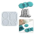 thumbnail image 3 of Estante de almacenamiento de posavasos Baoblaze de fundición de resina DIY, 3 of 8