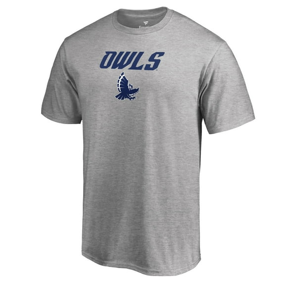 Men's Ash Rice Owls Proud Mascot T-Shirt