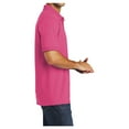 thumbnail image 3 of Mafoose Mens Core Blend Jersey Knit Male Polo Sangria 3XL, 3 of 6