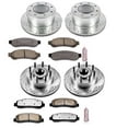 thumbnail image 3 of PowerStop Front and Rear Z36 Truck & Tow Carbon-Fiber Ceramic Brake Pad and Drilled and Slotted Rotor Kit Fits: FORD Select Models K5587-36, 3 of 9