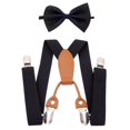 thumbnail image 2 of Tirantes para niños perfke pajarita pantalones accesorios de ropa Clips de Metal ajustables Y, 2 of 9