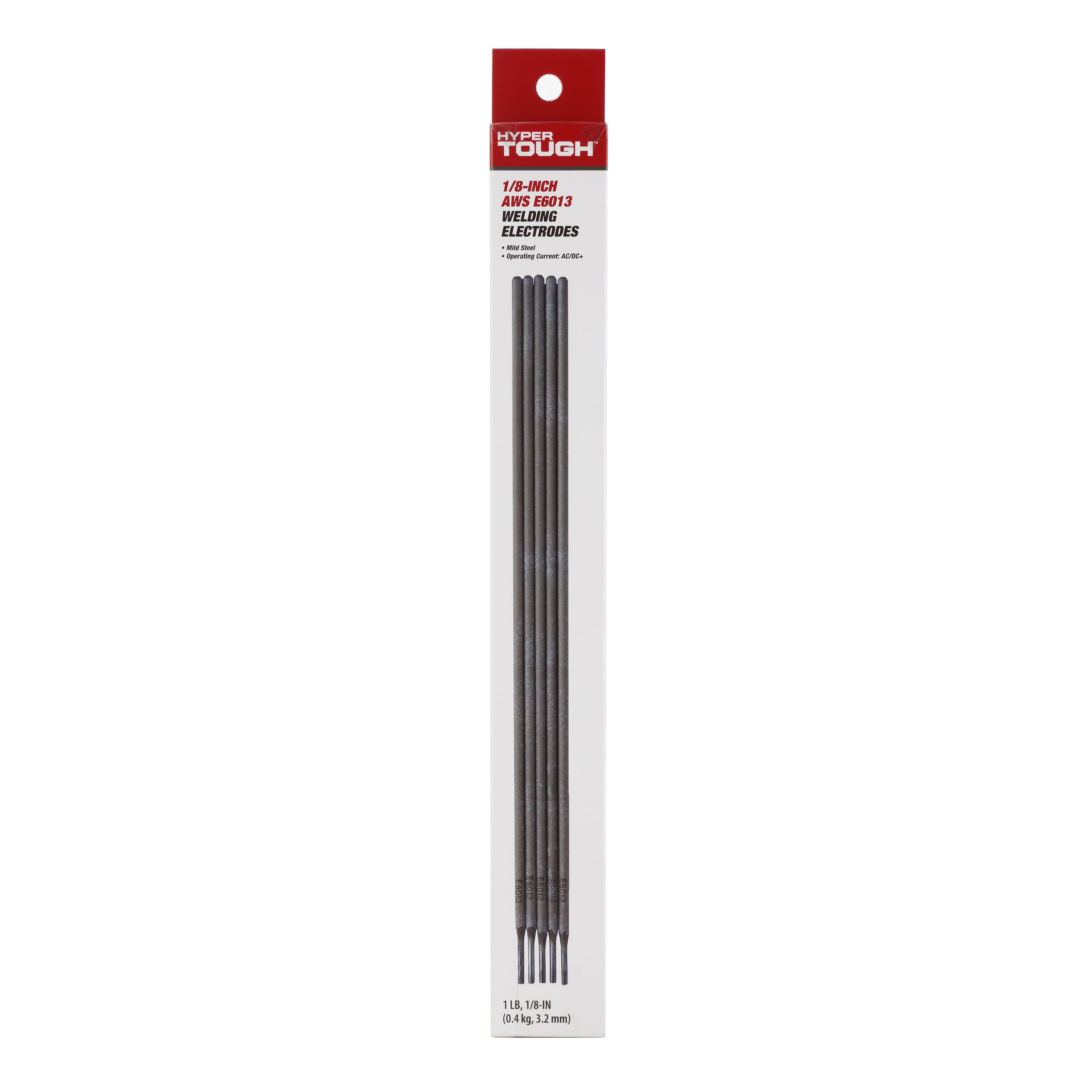 Hyper Tough Mild Steel 1/8 in. AWS E6013 Welding Electrode, 1.00 lb, New Condition