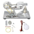 thumbnail image 2 of Stirling Engine Model, Hot Air Stirling Engine Model Stirling Engine Generator Model, Portable Scientific Physics Toy Children for Adults, 2 of 7