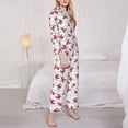 thumbnail image 3 of Sikiie Cartoon Lobsters Pajamas for Women Set, Womens Pajama Sets, Lounge Sets for Women, 2pjs for Women-Small, 3 of 7