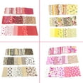thumbnail image 3 of Chicmine 50Pcs 10x10cm Floral Patchwork Cotton Fabric Plain Cloth for DIY Sewing Quilting, 3 of 11