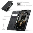 thumbnail image 4 of CaseMe for iPhone 14 Pro Max, Wallet Case Soft PU Leather Flip Case Magnetic Stand Flip Protective Cover Leather Case with ID & Credit Card Slots Holder Case-Black, 4 of 8