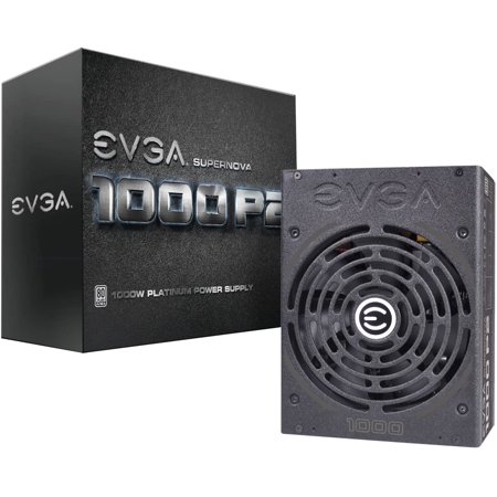 EVGA Supernova 1000 P2 80+ Platinum, 1000W ECO Mode Fully Modular NVIDIA SLI and Crossfire Ready 10 Year Warranty Power Supply 220-P2-1000-XR