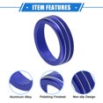 thumbnail image 4 of 2 Uds AC Climatizador Control Perilla Anillos Compatibles para Toyota, Azul, 4 of 8