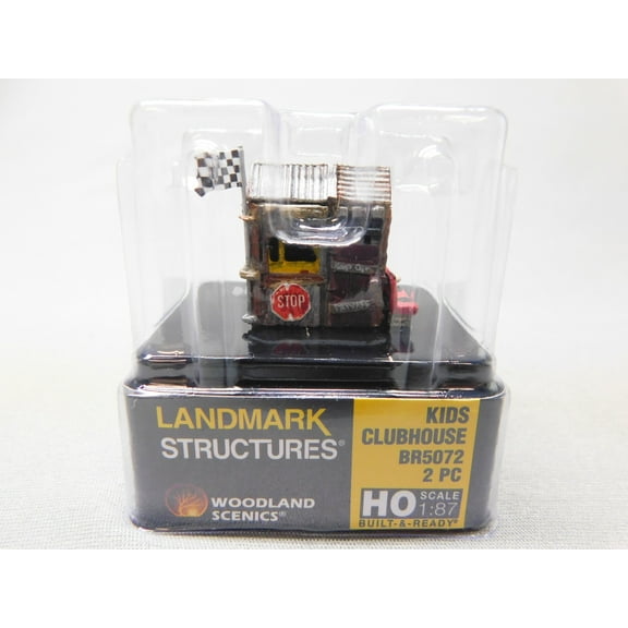 WOODLAND SCENICS KIDS CLUBHOUSE BUILDING HO GAUGE BR5072 WDS5072