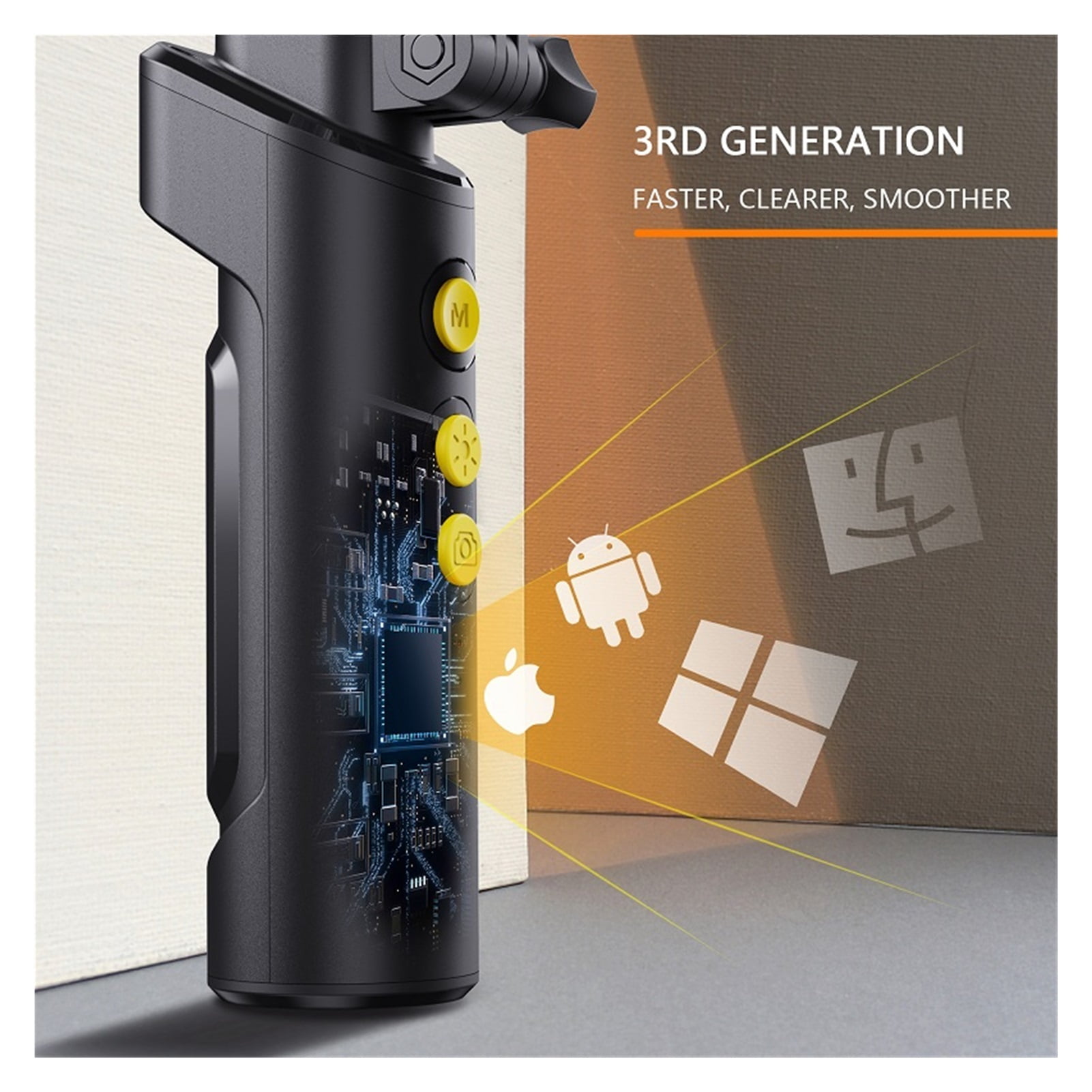 F280 WIFI Endoscope Camera 8MM 5.5MM Dual Lens Camera HD1080P Snake Tube Rigid Cable IP68Waterproof Borescope , User-Friendly Borescopes