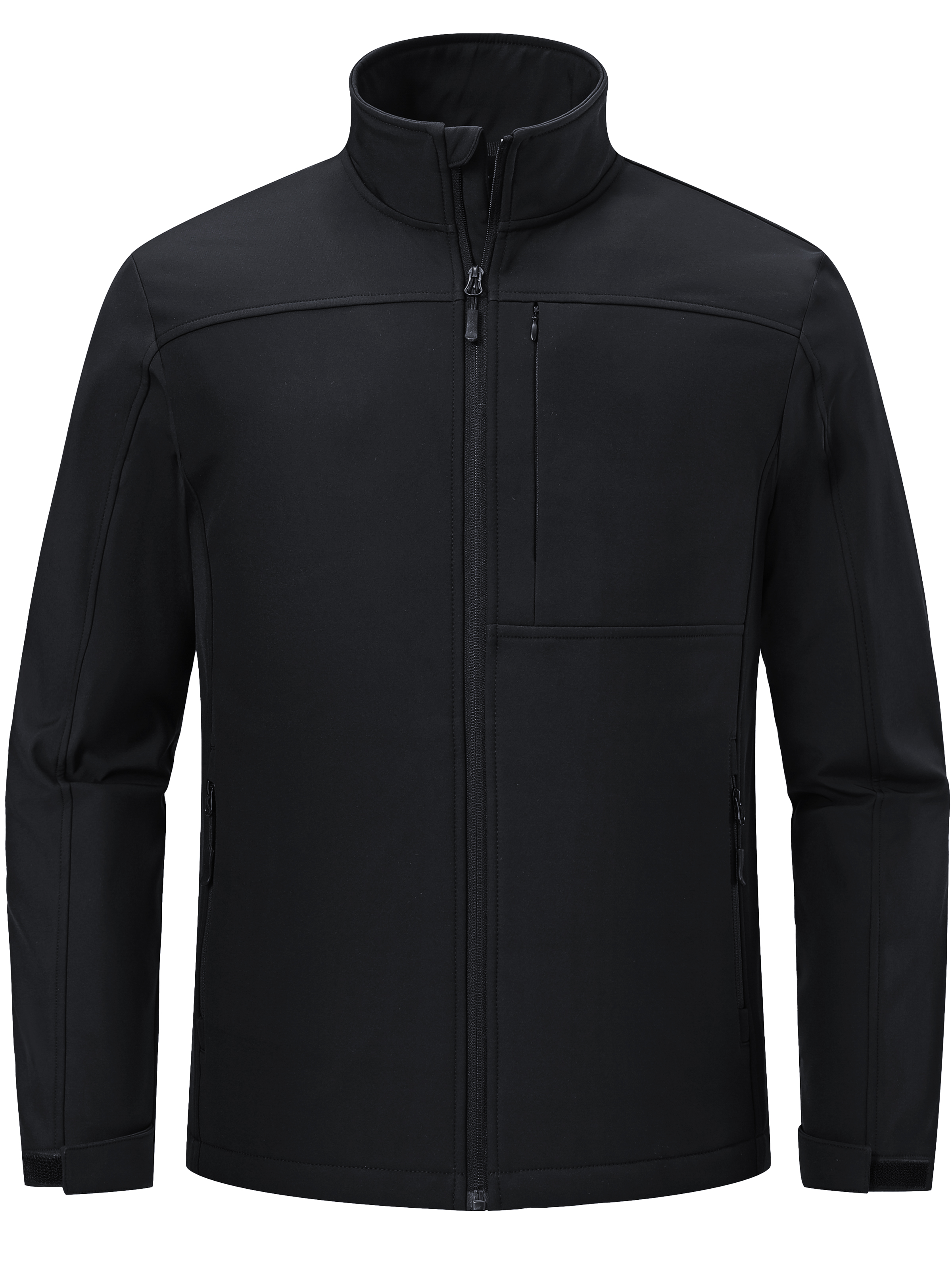 Muvtei Men's Fleece-Lined Softshell Windbreaker Jacket photo 5