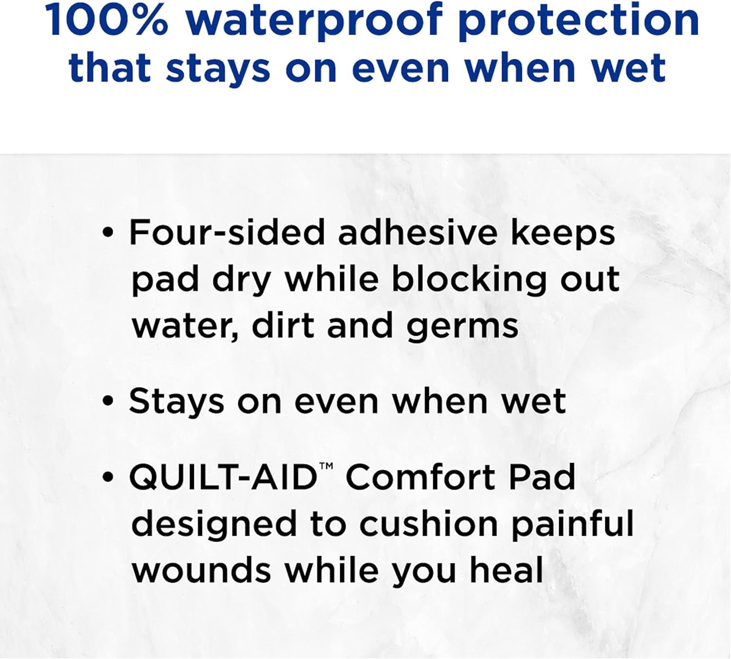 Band-Aid Brand Water Block Clear Waterproof Sterile Adhesive Bandages for First-Aid Wound Care of Minor Cuts and Scrapes, Assorted Sizes, 30 ct (Pack of 6)
