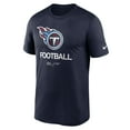 thumbnail image 2 of Men's Nike Navy Tennessee Titans Sideline Infograph Performance T-Shirt, 2 of 3