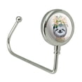 thumbnail image 2 of Happy Sloth Flowers in Hair Purse Bag Hanger Holder Hook, 2 of 5