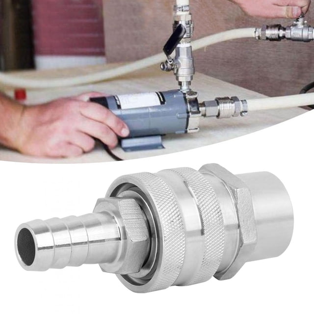 Stainless Steel Ball Lock, Sturdy Durable Homebrew Beer Ball Lock, For Hooking Up Some Mini Kegs To A Keg Dispenser System Beer Barrel Switch