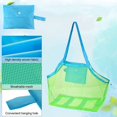 thumbnail image 4 of Bolsa de malla portátil para niños y mujeres, bolsas de almacenamiento de juguetes para niños, natación, Playa Grande, bolsa ecológica, bolsa de maquillaje cosmético, 4 of 5