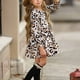 thumbnail image 4 of Vestido Para Niñas, Ropa Para Niñas Pequeñas, Vestido De Manga Larga De Leopardo Para Primavera Y Otoño, Vestido De Pastel, Vestido De Princesa Blanco Odeerbi LM103-7330, 4 of 9