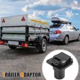 thumbnail image 2 of Unique Bargains Truck Vehicle Side 7 Way Pin Trailer Wiring Harness Connector Adaptor Replacement Waterproof, 2 of 8
