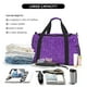 thumbnail image 5 of Disketp Glitter Purple Bolsa de Viaje Tipo Duffle, Bolso de Mano para Fin de Semana para Mujer, Bolsa de Gimnasio Ligera para Hombre, Esencial para Viajes, 5 of 7