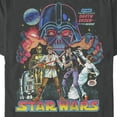 thumbnail image 2 of Men's Star Wars A New Hope Comic Book Cover Graphic Tee Charcoal 3X Large, 2 of 5