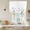 White, variant on White Daisy Balloon Curtains 63 Inch Length for Living Room/Bedroom, Spring Floral Bees Elegant Pastoral Botanical Rod Pocket Privacy Door Curtains Decorative Tie Up Shade for Window 52"x63"