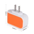 thumbnail image 4 of Sidaley de caramelos 3USB LED emisor de luz AC100-240V dispositivo de carga de pared de teléfono móvil adaptador de cámaras Oficina Type2 NO2, 4 of 6