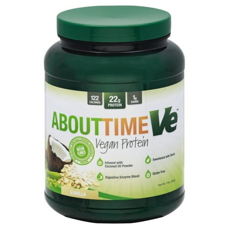 About Time - Vegan Protein Natural Vanilla - 2 lbs.