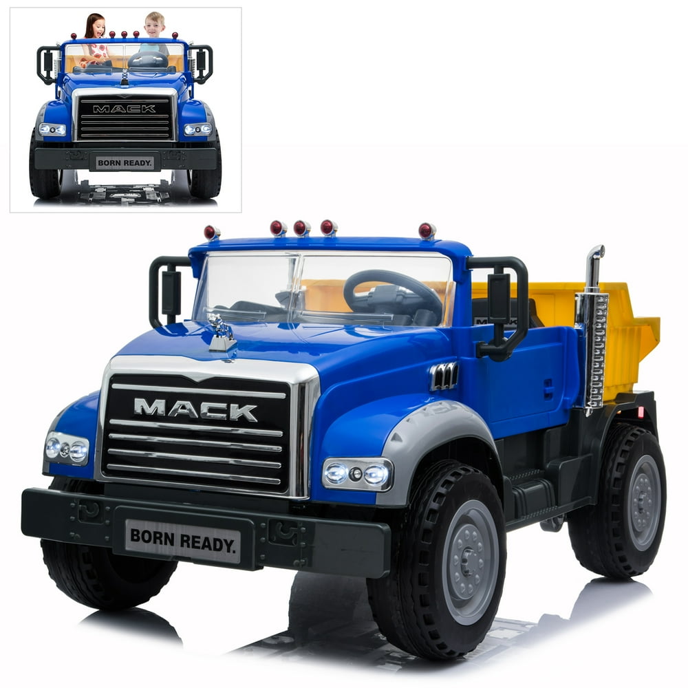 Licensed Mack Trucks Kids Electric Ride On Car with Parental Remote