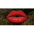thumbnail image 2 of Prime, Marcus 18x11 White Modern Wood Framed Museum Art Print Titled - Glitter Kiss 2, 2 of 4