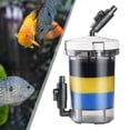 thumbnail image 6 of TOOYFUL Turtle Tank Aquarium Clear Internal Wall Mounted Silent Saltwater Freshwater System Filtration Tank 18.5x33x16cm, 6 of 9