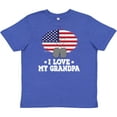 thumbnail image 3 of Inktastic I Love My Grandpa Military Grandson Youth T-Shirt, 3 of 5