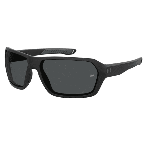 Under Armour UARECON 003-KA Recon Black Frame Black Angular Lens Sunglasses