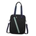 thumbnail image 4 of DYNWAVECA Tennis Bag Water Resistant Racquet Holder Practical Pouch Fashion Professional Tennis Racket Bag for Outdoor Travel Beginners black crossbody, 4 of 10