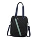 thumbnail image 4 of Bolsa de tenis, mochila de tenis, bolso de mano portátil, organizador, resistente al agua, para mujeres y hombres, para actividades diarias, viajes bolso bandolera negro, 4 of 8