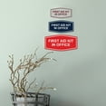 thumbnail image 5 of Signs ByLITA Fancy First Aid Kit in Office Sign (Dark Brown) - Medium, 5 of 5